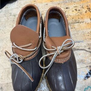 L.L. Bean Brown Bean Boots Women size 8